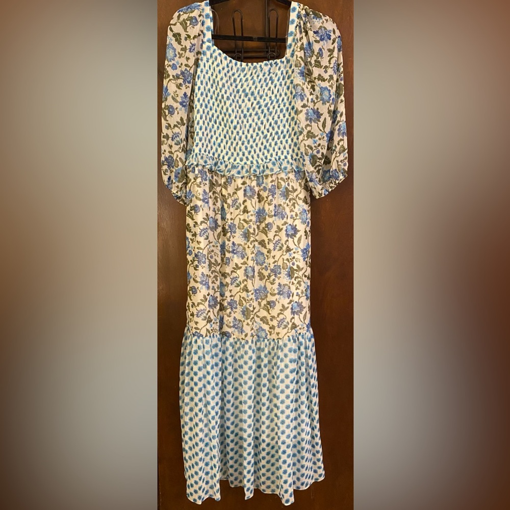 Floral maxi dress